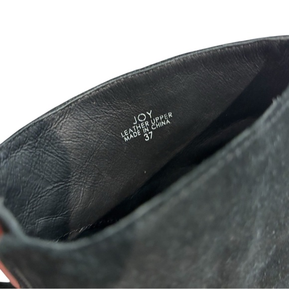 ASH Black Suede Ankle Boots Booties Women’s Size 7 - Picture 7 of 9